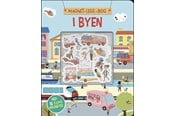 Børnebøger - Magnet-lege-bog: I byen - Børnebog - Papbog - 9788776430894