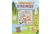 Børnebøger - Magnet-lege-bog: Dyreunger - Børnebog - Papbog - 9788776430887
