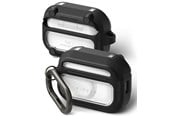 Mobil - Covers & Cases - Ringke UX Magnetic Case for AirPods Pro 3 - Black and Clear - 8800293859444