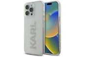 Mobil - Covers & Cases - Karl Lagerfeld IML Rhinestones Logo iPhone 16 Pro Case - Clear - 3666339356668