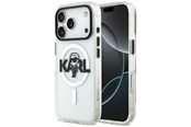 Mobil - Covers & Cases - Karl Lagerfeld IML Karl Sketch Logo MagSafe Case for iPhone 17 Pro - Transparent - 3666339504571