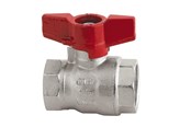 Fittings - Cimberio RED6 kuglehane muffe/muffe, 1/2" - RED6/11/2
