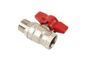 Fittings - Cimberio RED6 kuglehane muffe/nippel, 1/2" - RED6/1MF1/2