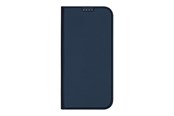 Mobil - Covers & Cases - Dux Ducis Skin Pro Case for iPhone 16 Pro Max with Flip and Card Slot - Blue - 6934913004210