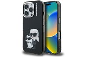 Mobil - Covers & Cases - Karl Lagerfeld IML Aquarelle Karl & Choupette & Logo Case for iPhone 16 Pro Max - Black - 3666339464776