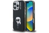 Mobil - Covers & Cases - Karl Lagerfeld IML Aquarelle Karl & Logo MagSafe Case for iPhone 16 Pro Max - Black - 3666339465315