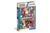 Puslespil - Clementoni Puzzle Sonic 2x60 pieces (2025) Floor - 24821