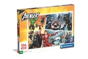 Puslespil - Clementoni Puzzle Super Avengers 104 pieces Floor - 25011