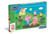 Puslespil - Clementoni Puzzle Maxi Peppa Pig 2026 104 pieces Floor - 25017