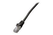 Netværkskabel - EFB NORDIC EFB-Elektronik patch cable - 1 m - black - Sort - 1m - K8104SW.1