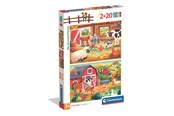 Puslespil - Clementoni Puzzle Noli 2x20 pieces Floor - 24818