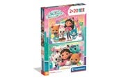 Puslespil - Clementoni Puzzle Gabby'S Dollhouse 2026 2x20 pieces Floor - 24832