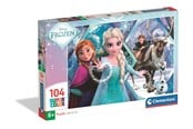 Puslespil - Clementoni Puzzle Frozen 104 pieces Floor - 25045