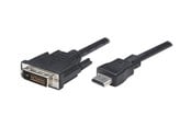 Skærmkabel - TECHLY adapter cable - HDMI / DVI - 3 m - ICOC-HDMI-D-030