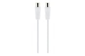 Netværkskabel - Schwaiger KDSK15 042 - antenna cable - 1.5 m - white - Hvid - 1m - KDSK15042