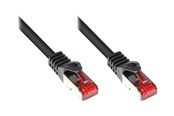Netværkskabel - Alcasa electronik Good Connections RNS patch cable - black - Sort - 8060-030S