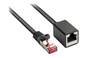Netværkskabel - Alcasa electronik Good Connections RNS patch extension cable - 5 m - black - Sort - 8063VR-050S