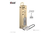 Skærmkabel - Club 3D - video adapter - 24 pin USB-C to DisplayPort - 23.5 cm - CSV-1586