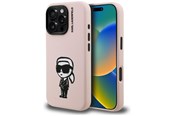 Mobil - Covers & Cases - Karl Lagerfeld Silicone Karl Sketch MagSafe Case for iPhone 16 Pro - Pink - 3666339462963