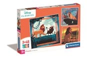 Puslespil - Clementoni Puzzle Square - The Lion King 3x48 pieces Floor - 25323