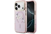Mobil - Covers & Cases - Karl Lagerfeld IML Choupettes Karl Script Logo MagSafe Case for iPhone 17 Pro - Pink - 3666339606213
