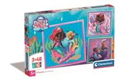 Puslespil - Clementoni Puzzle Square - Disney Ariel 3x48 pieces Floor - 25324