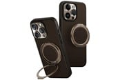 Mobil - Covers & Cases - UNIQ Keva Air Magclick Charging GripFit Case for iPhone 16 Pro - Brown - 8886463691779