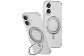 Mobil - Covers & Cases - UNIQ Swivix 360 Rotating Kickstand Case for iPhone 16 Plus - Transparent - 8886463691991