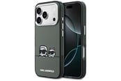 Mobil - Covers & Cases - Karl Lagerfeld IML Karl & Choupette Peekaboo Logo MagSafe Case for iPhone 17 Pro Max - Black - 3666339607180