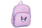 Skoletilbehør - Hello Kitty & Friends Backpack Kuromi Super Stripes - 335-01719