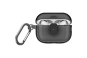 Mobil - Covers & Cases - UNIQ Glase Pro Case for AirPods Pro 2 - Black - 8886463693612