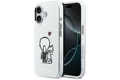 Mobil - Covers & Cases - Karl Lagerfeld Karl & Choupette Back MagSafe Case for iPhone 17 - Clear - 3666339607951
