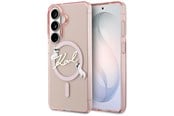 Mobil - Covers & Cases - Karl Lagerfeld IML KC Script MagSafe Case for Samsung Galaxy S26 - Pink - 3666339612641