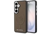 Mobil - Covers & Cases - Karl Lagerfeld Embossed Ring Initials MagSafe Case for Samsung Galaxy S26 - Brown - 3666339612467