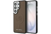 Mobil - Covers & Cases - Karl Lagerfeld Embossed Ring Initials MagSafe Case for Samsung Galaxy S26 Ultra - Brown - 3666339612481