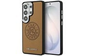 Mobil - Covers & Cases - Karl Lagerfeld Perforated KL MagSafe Case for Samsung Galaxy S26 Ultra - Brown - 3666339612245