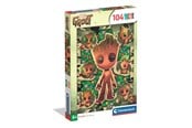 Puslespil - Clementoni Puzzle Marvel I Am Groot 104 pieces Floor - 25051
