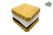 Små gaver til børn - Trend Toys Jumbo Squeeze sandwichkiks 10cm CDU - 201108