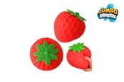 Små gaver til børn - Trend Toys Jumbo Squeeze jordbær 15cm - 201095