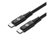 USB kabel - CELLY - USB-C cable - USB-C to USB-C - 2 m - USBCUSBC100WBK