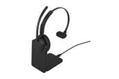 Hovedtelefoner/headset - Jabra Evolve3 45 UC - USB-A with Dongle - Mono (Charging Stand) - 34599-889-989