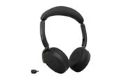 Hovedtelefoner/headset - Jabra Evolve3 65 Flex MS - USB-C with Dongle - Black - 36699-999-899