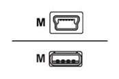 USB kabel - Zebra USB cable - P1031365-055