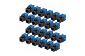 Netværkstilbehør - StarTech.com Startech keystone jack - 180° tool-free - TAA Compliant - C6KEYTL180BK24PK