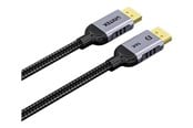 Skærmkabel - Unitek - DisplayPort cable - DisplayPort to DisplayPort - 2 m - C1626GY01-2M