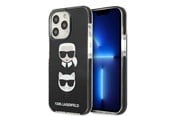 Mobil - Covers & Cases - Karl Lagerfeld Karl&Choupette Head Case for iPhone 13 Pro / iPhone 13 - Black - 3666339048662