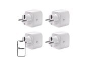 Smart Home - Sonoff S61s Matter External Plug via Wi-Fi 4-Pack - S61STPF 4pac