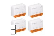 Smart Home - Sonoff SONOFF MINIR4 (Extreme) afbryder, 4-pak - MINIR4 4Pack