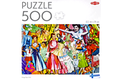 Puslespil - Tactic 500 pcs puzzle: Vintage Paper Dolls - 61060