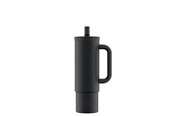 Termokande - 24Bottles - Straw Cup - Tuxedo Black - 800 ml - 24B086